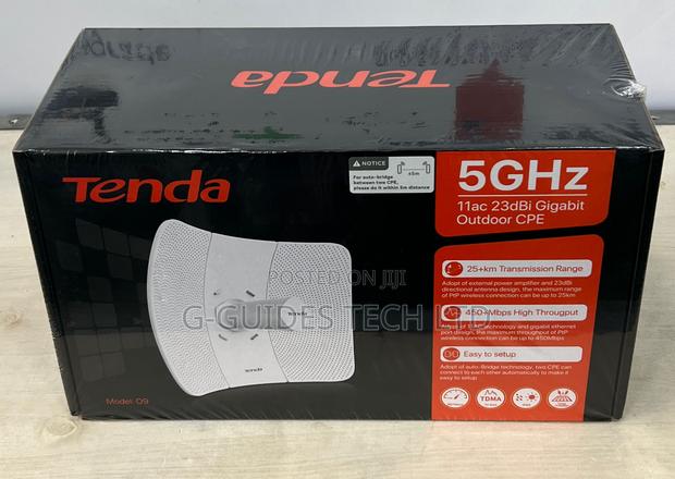 TENDA 5ghz 11ac 23dbi Gigabit Outdoor CPE · Photo 1