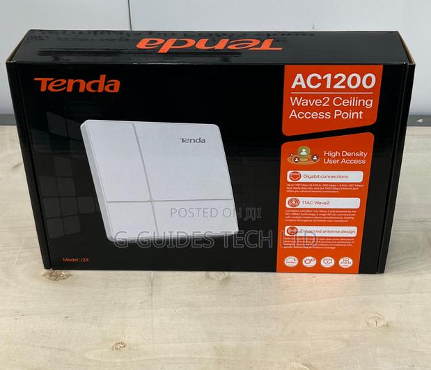 Tenda AC1200 Wave2 Ceiling Gigabit Access Point (I24) · Photo 1