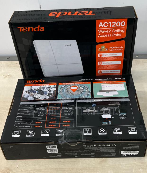 Tenda AC1200 Wave2 Ceiling Gigabit Access Point (I24) · Photo 4