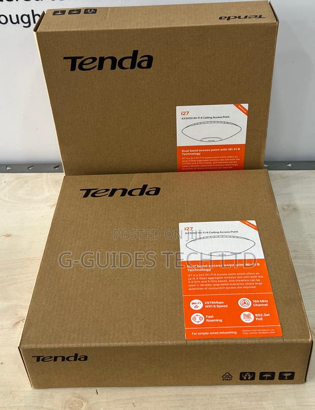 Tenda Ax3000 Wi-Fi 6 Ceiling Access Point I27 · Photo 2