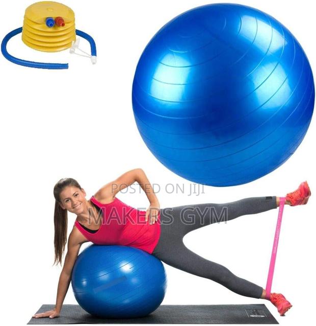 Exercise Gym Ball WITH PUMP (Anti-Burst) · Photo 1