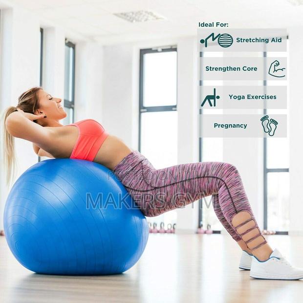 Exercise Gym Ball WITH PUMP (Anti-Burst) · Photo 2