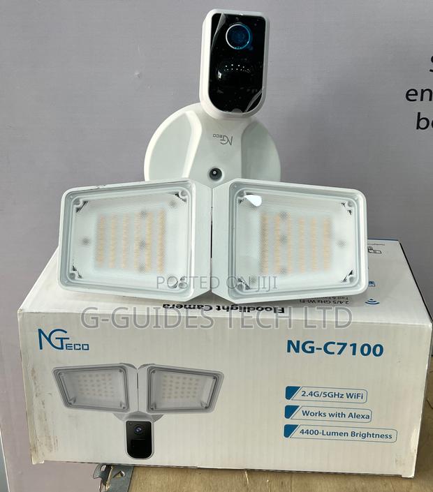 Ngteco WIFI Outdoor Security Floodlight Camera With PIR · Photo 3
