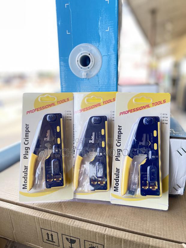 Modular Plug Crimping Tool for Rj45,Cat7 With Dovetail · Photo 1
