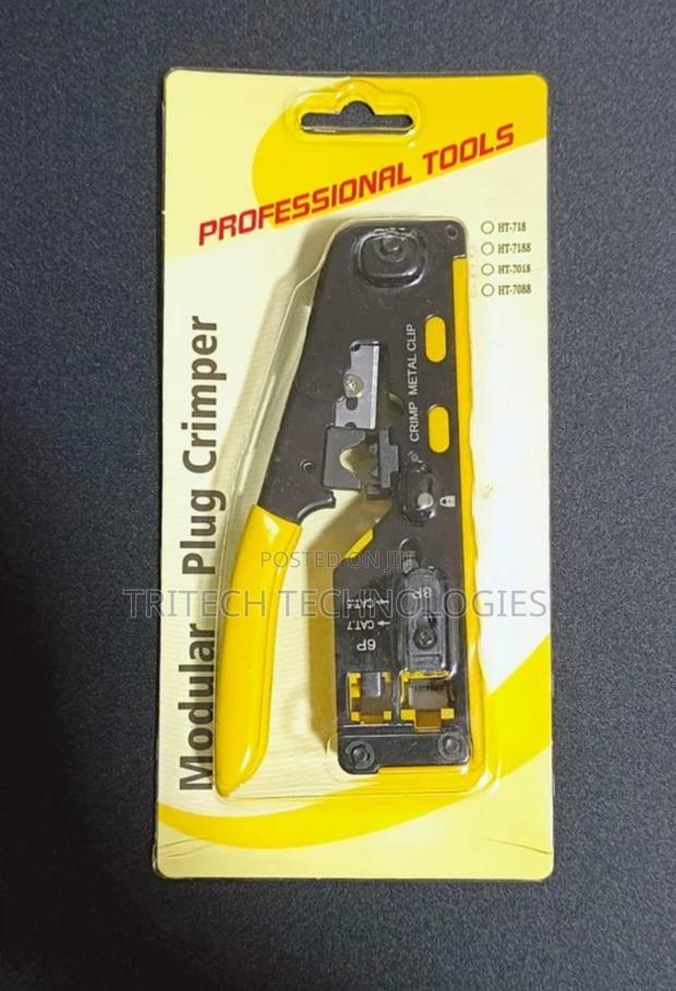 Modular Plug Crimping Tool for Rj45,Cat7 With Dovetail · Photo 2