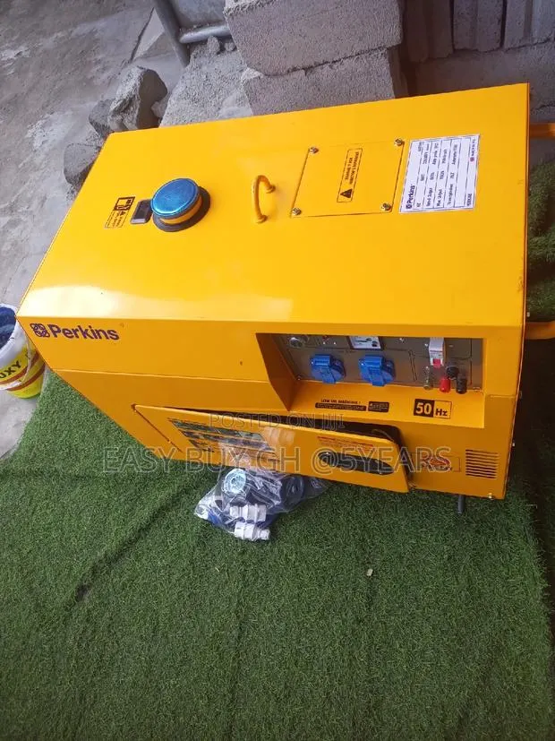 Well Circuited Perkins Diesel Generator 10kva Rated Diesel · Photo 1