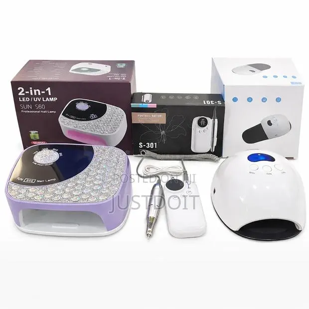 Rechargeable Nails Dryer + Polish/ Drill + Toe Nails Dryer. · Photo 1