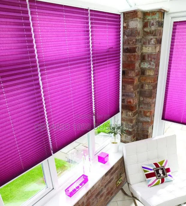 Silk Elegance Modern Venetian Design Window Curtain Blinds · Photo 1