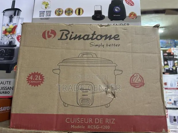 Binatone 4.2 Liters Capacity Rice Cooker · Photo 1