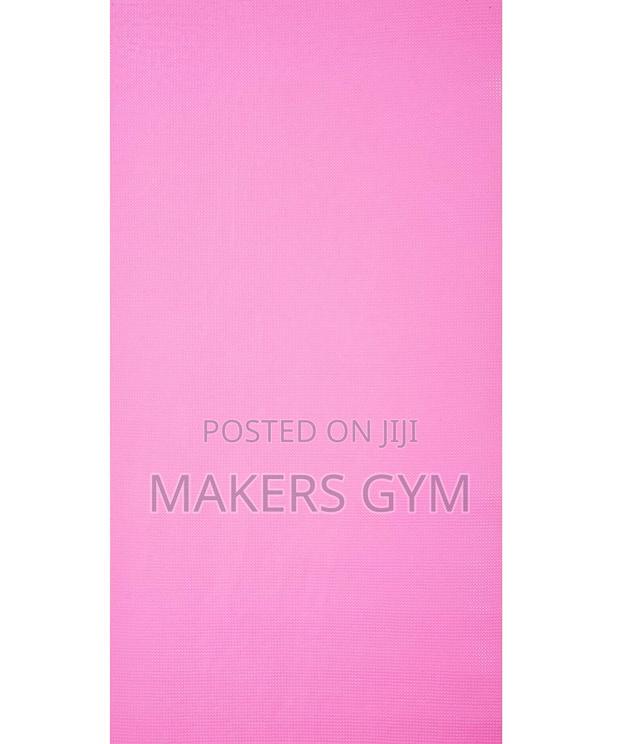 Yoga Mat for Men Women (Pink, 9mm) · Photo 3