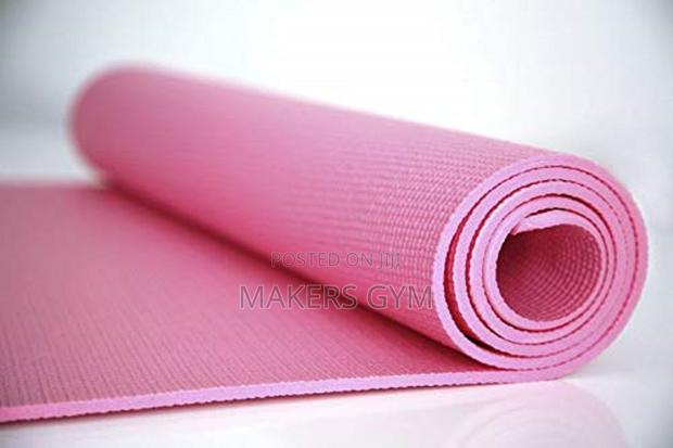 Yoga Mat for Men Women (Pink, 9mm) · Photo 1