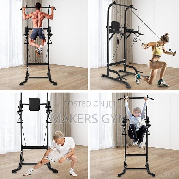 Power Tower Dip Station Pull Up Bar · Photo 3