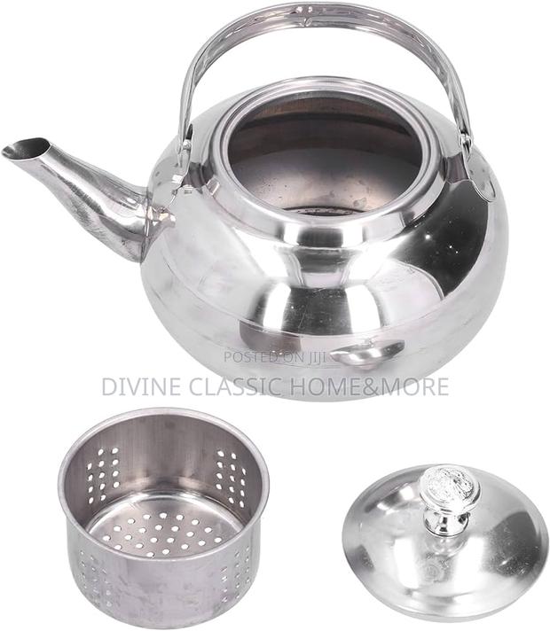Stainless-Steel Tea/Coffee Kettle With Infuser(1.8lit) · Photo 2