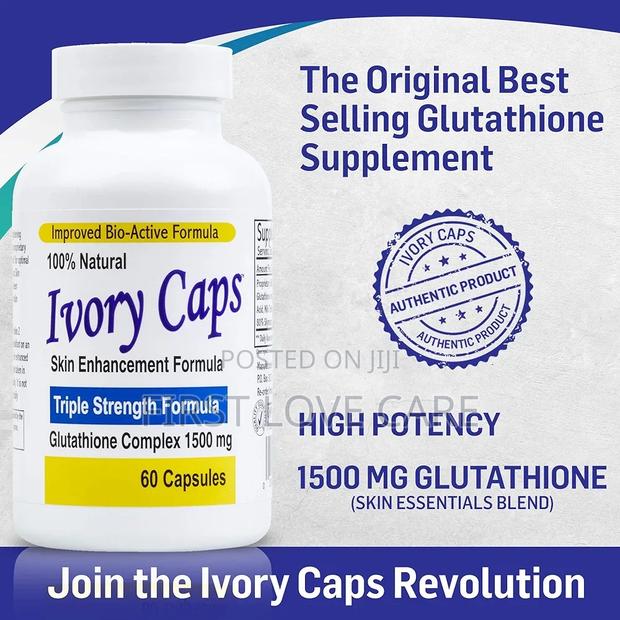 Ivory Caps Skin Whitening Supplement · Photo 1
