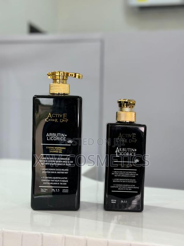 Active Caviar Drip Arbutin Licorice Lotion and Shower Gel · Photo 1
