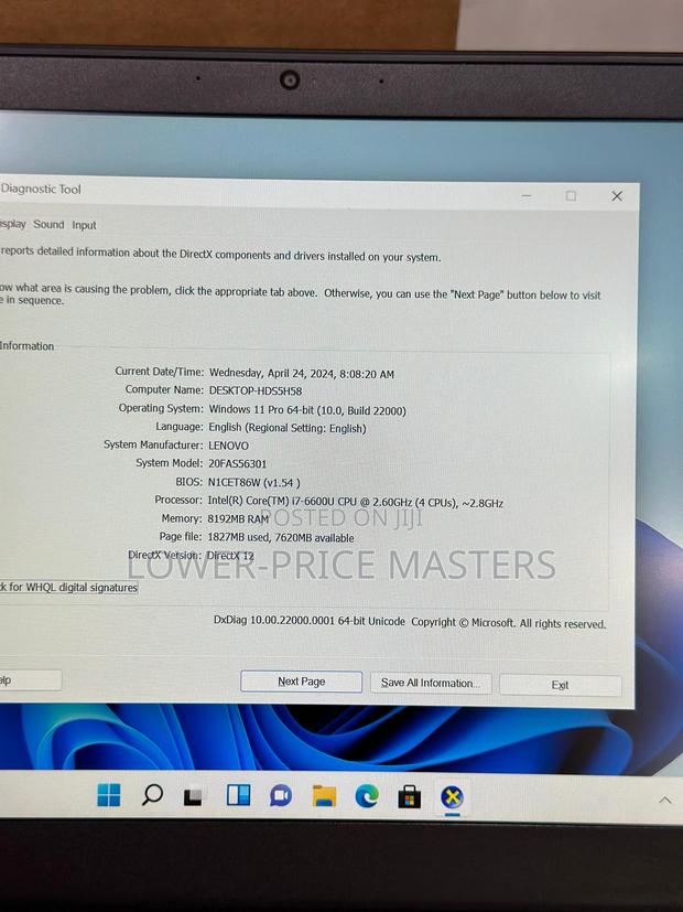 New Laptop Lenovo ThinkPad T470s 8GB Intel Core I7 SSD 256GB · Photo 5
