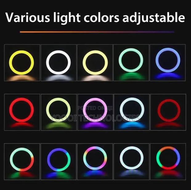18” Colorful RGB Ring Light With Stand · Photo 6