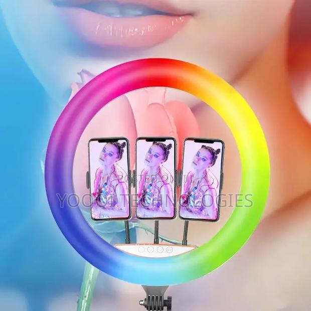 18” Colorful RGB Ring Light With Stand · Photo 5