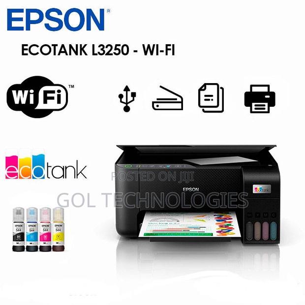 Epson Ecotank L3250 Printer With Wi-Fi and Wi-Fi Direct · Photo 1