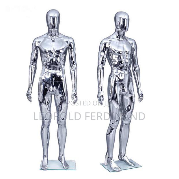 Male Silver Mannequin