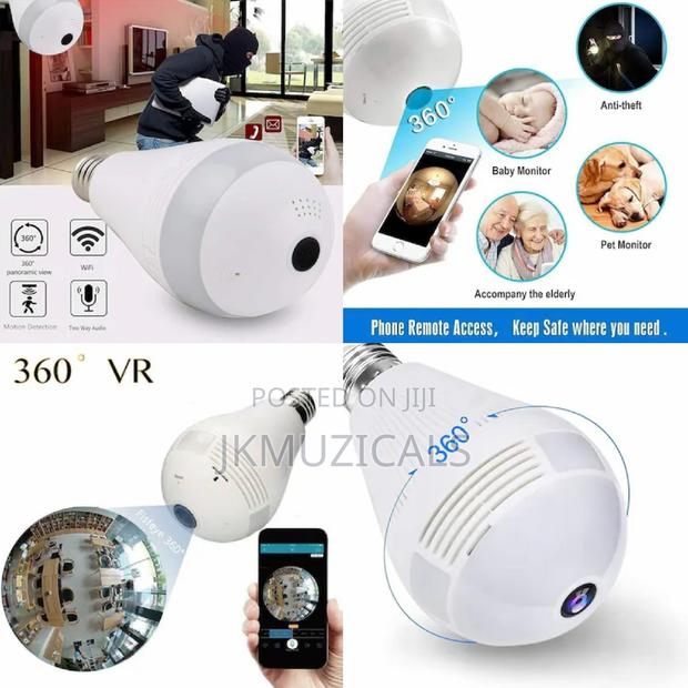 Camera Bulb_ Wifi Panorama Camera _ Security Camera · Photo 4