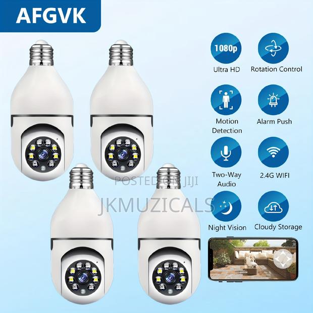Camera Bulb_ Wifi Panorama Camera _ Security Camera · Photo 5