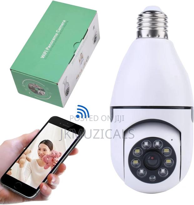 Camera Bulb_ Wifi Panorama Camera _ Security Camera · Photo 1