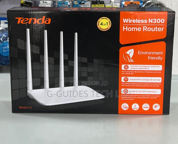 Tenda F6 Wireless N300 Easy Setup Home Router · Photo 1