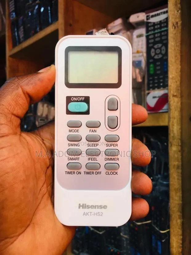 Hisense AC Remote: Comfort at Your Fingertips · Photo 1