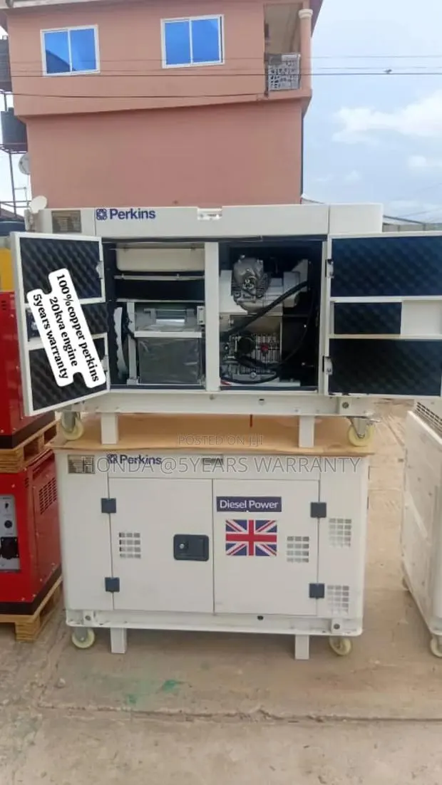 Change With Electric Power Perkins 20kva Diesel Generator · Photo 1