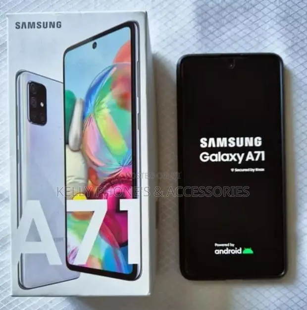New Samsung Galaxy A71 5G 128 GB Black · Photo 1