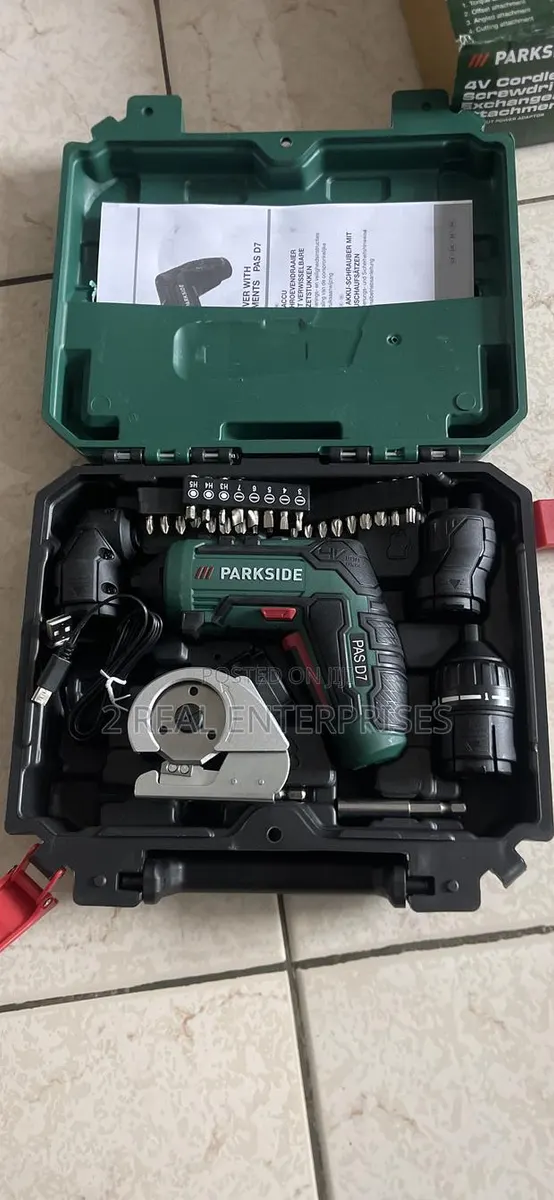 Parkside 4v Cordless Screwdriver With Exchangeable Parts · Photo 1
