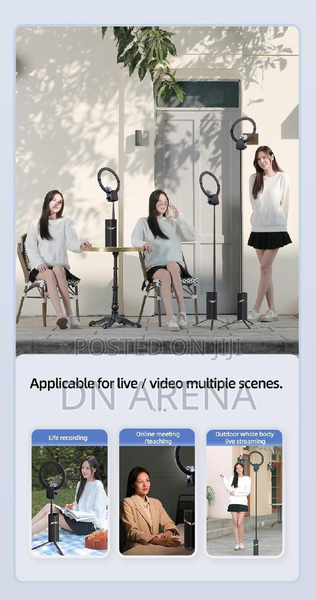 Portable Foldable Ring Light With W · Photo 2