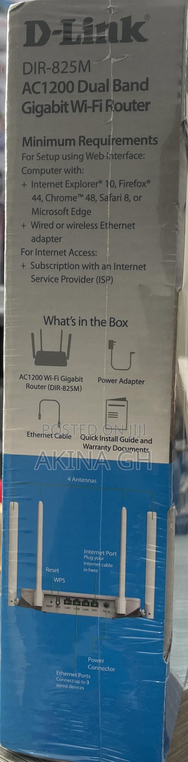 Dlink Ac1200 Dual-Band Gigabit Router Dir-825m · Photo 4