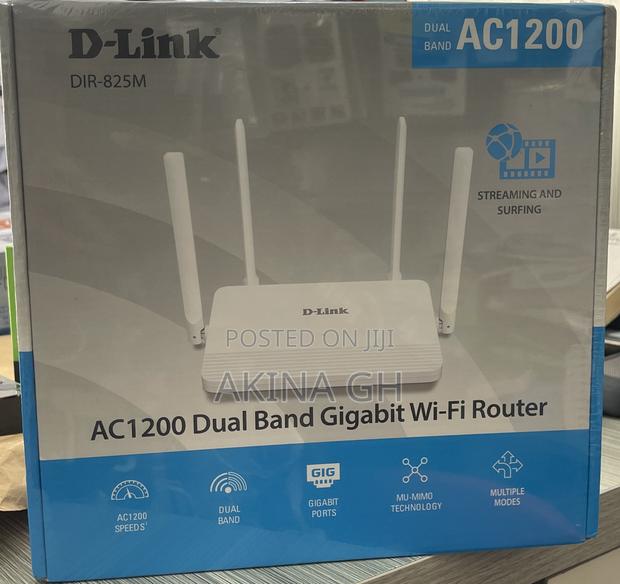 Dlink Ac1200 Dual-Band Gigabit Router Dir-825m · Photo 1