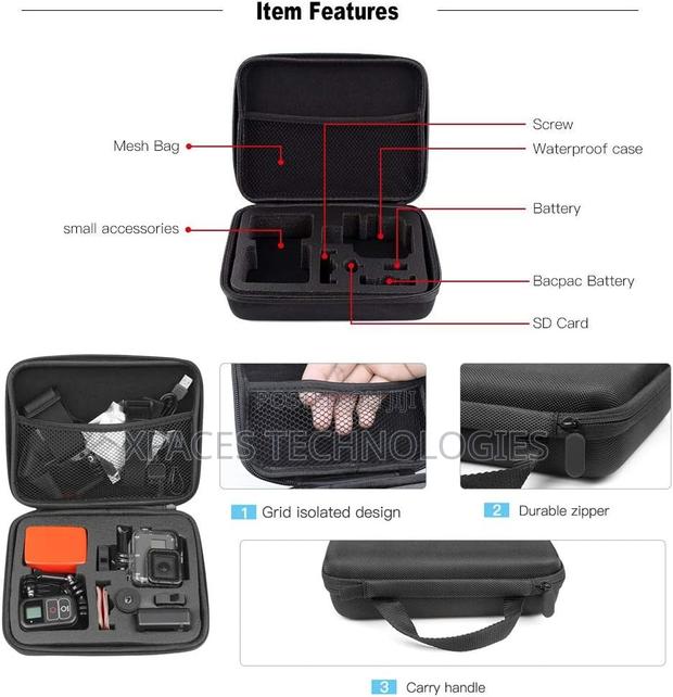 Triosport Shockproof Carrying Case Camera Bag for Gopro Hero · Photo 4