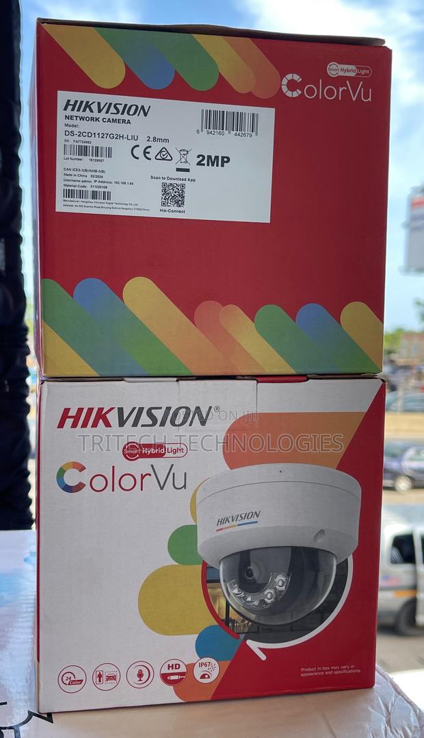 Hikvision 2mp Colorvu With Sound Ds-2cd1127g2h-Liu Ip Camera · Photo 2