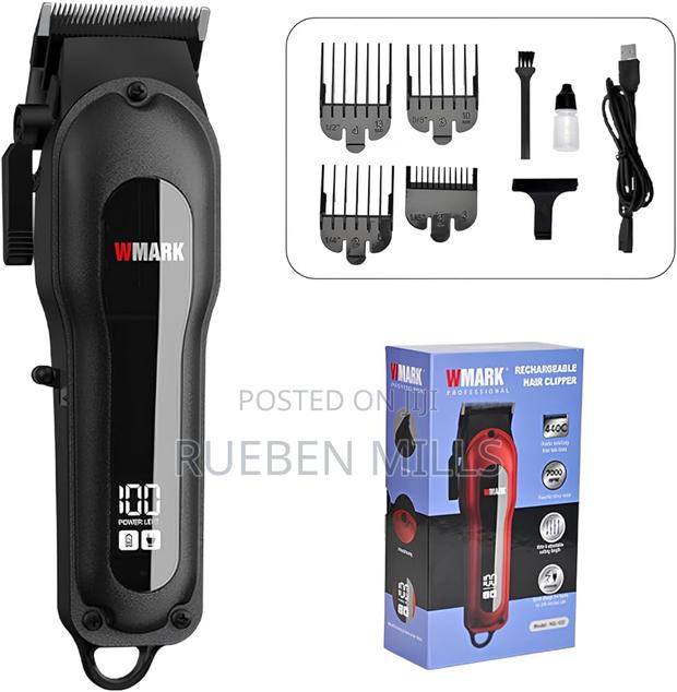 High Quality Wmark All Metal Hair Clipper Barbering Machine · Photo 1