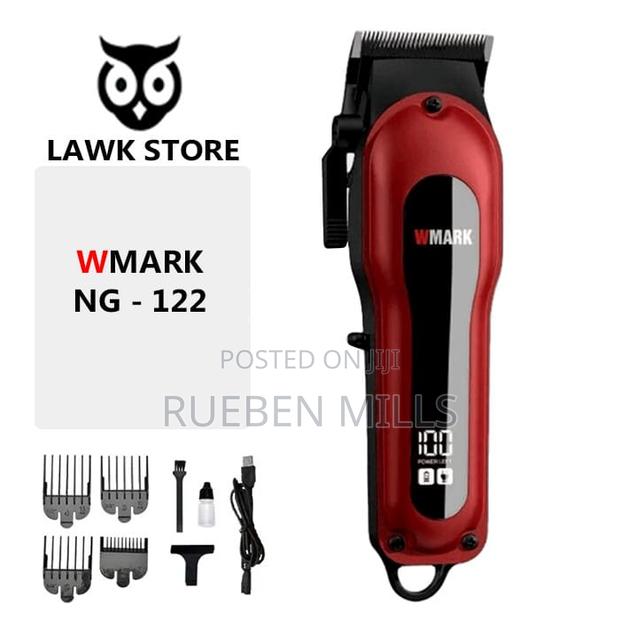 Red Wmark NG - 122 Cordless All Metal Body Hair Clipper · Photo 1