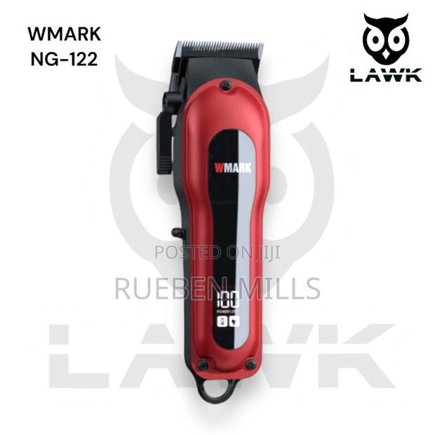 Red Wmark NG - 122 Cordless All Metal Body Hair Clipper · Photo 2