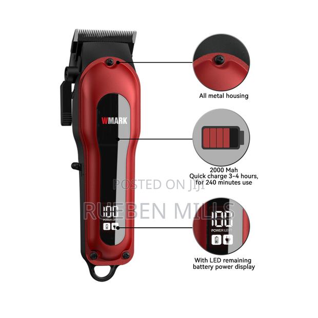 Elite Barbers Wmark NG-122 All Metal Body Barbering Machine · Photo 1