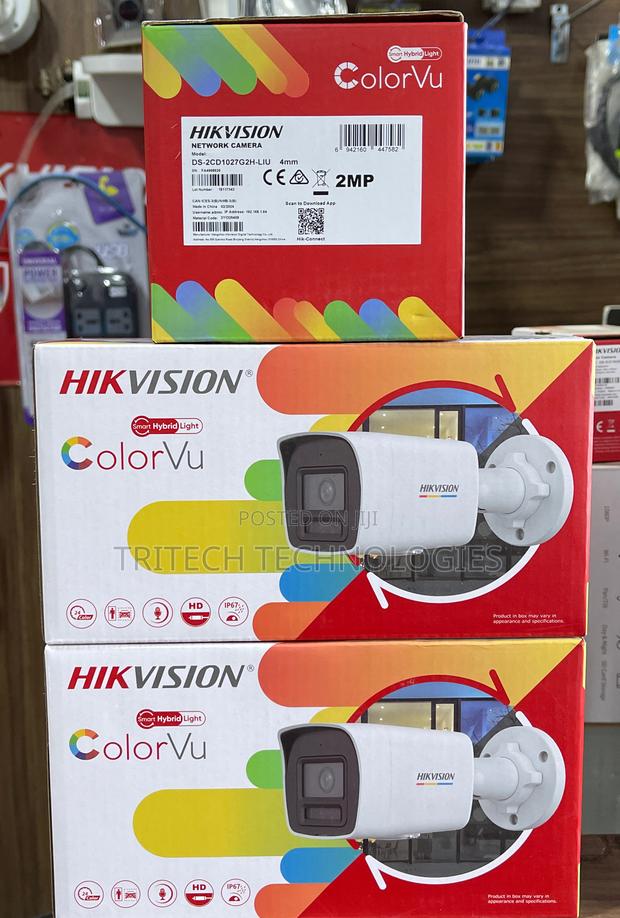 Hikvision Ds-2cd1027g2h-Liu 2mp With Audio Colorvu Ip Camera · Photo 1