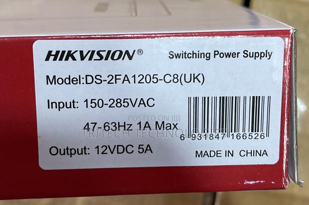 Hikvision Power Supply for CCTV 8ch Ds-2fa1205-C8(Uk) · Photo 2