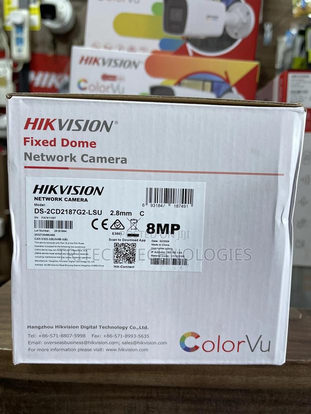 Hikvision 8mp () Full Color Ds-2cd2187g2-L(Su) IP Camera · Photo 4