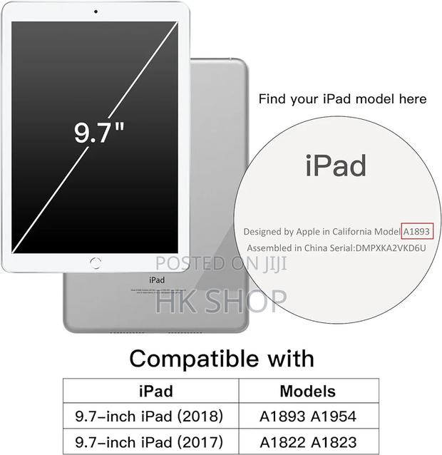 iPad 6th Generation (9.7 Inch) Smart Case With Pencil Holder · Photo 6