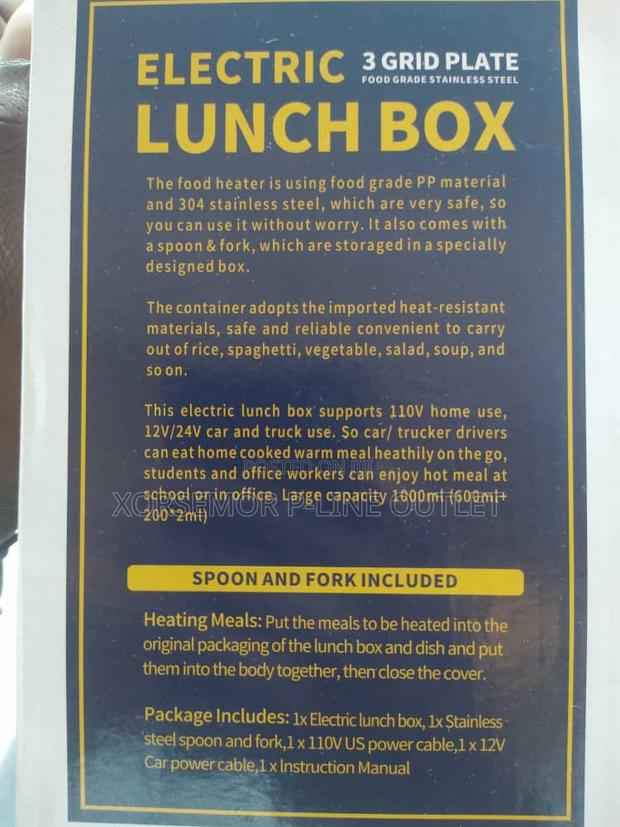 Car And Home Plug Lunch Box · Photo 3