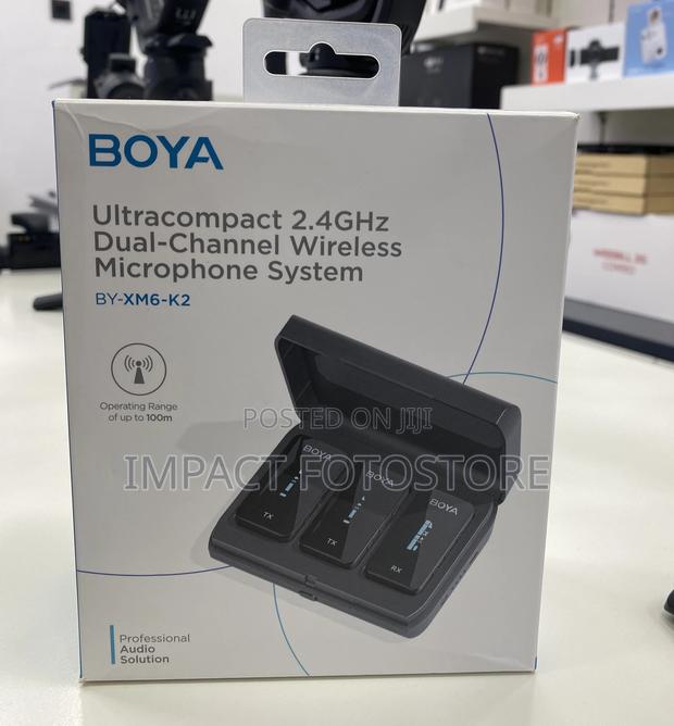 Boya By-xm6- 2-person Wireless Microphone System · Photo 2