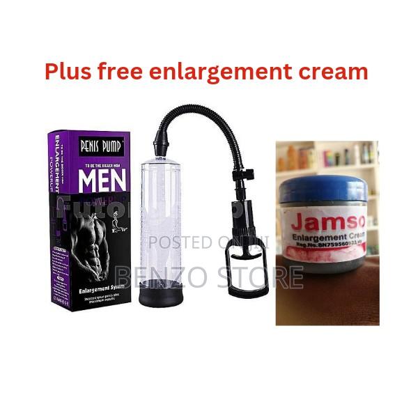 Penis Enlargement Pump Plus Free Enlargement Cream · Photo 1