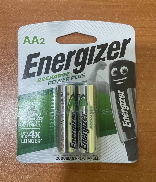 Energizer Rechargeable 1.2V NIMH 2AA Battery 2000mah - 2A · Photo 1