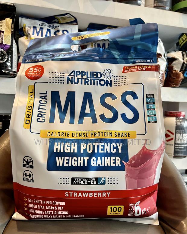 Applied Nutrition Original Critical Mass-Weight Gainer 12lbs · Photo 1